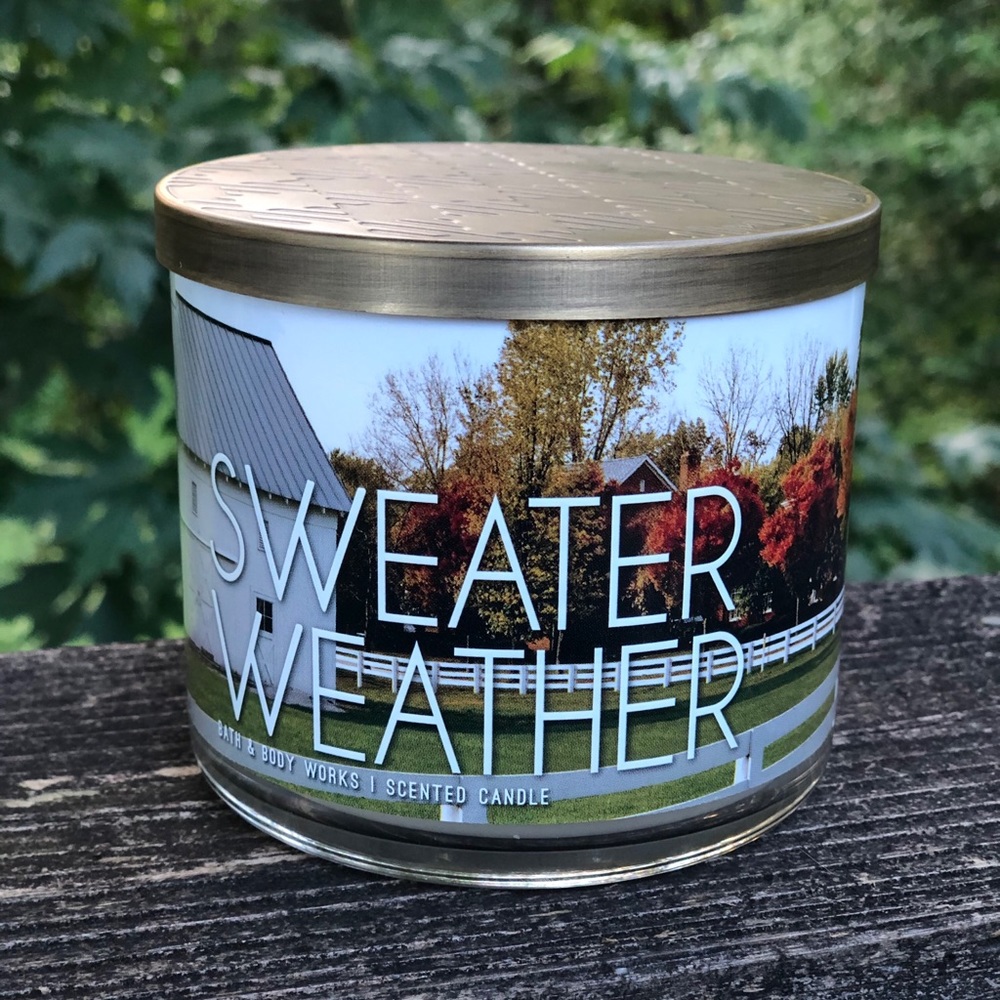 Bath & Body Works Sweater Weather Candle